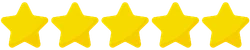 5 gold stars